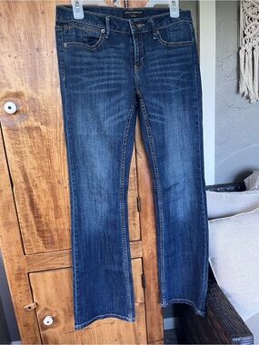 Banana Republic Women's Dark Blue Bootcut Jeans size 28 6